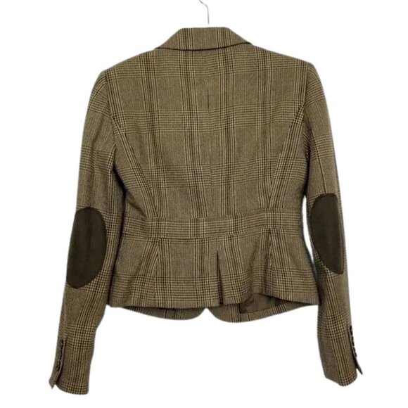 The Limited Brown Plaid Blazer - Picture 2 of 4